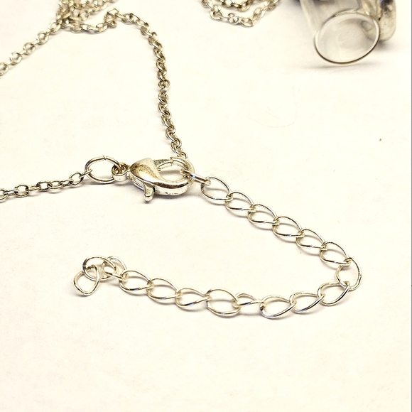 Handmade Moonstone Vial Necklace - Picture 11 of 12